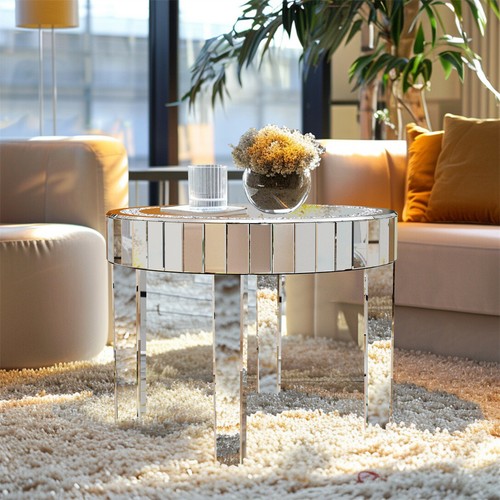 Luxury mirrored coffee table - coffee,