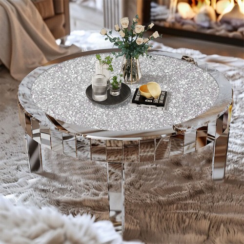 Fativo large round mirrored - large,