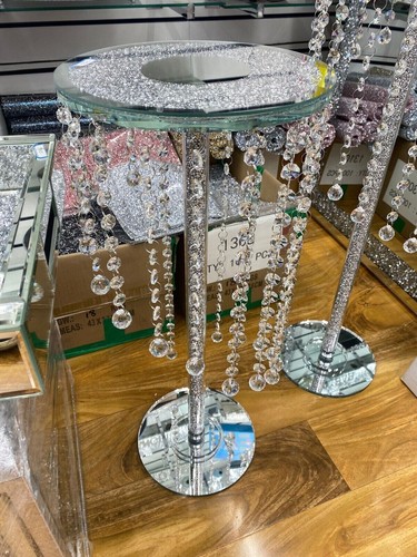 Crush diamond 60cm silver - diamond,