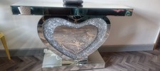 MIRRED CRUSH CRYSTAL HEART