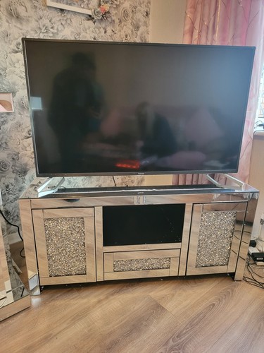 Crushed diamond mirrored - crushed, tv