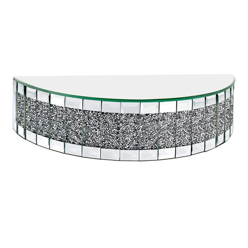 Crushed crystal mirrored - crushed,