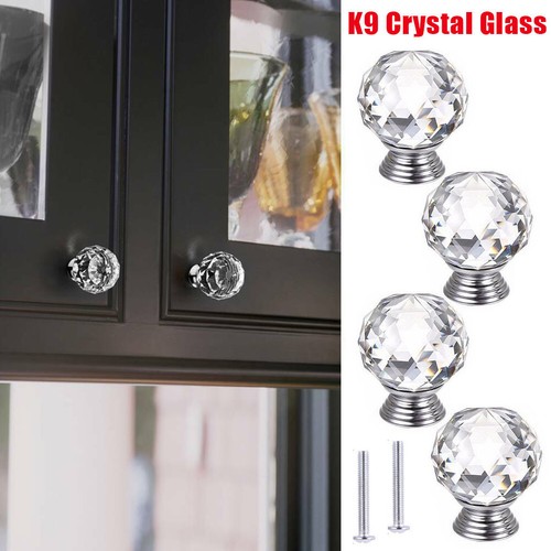 Diamond crystal glass door - diamond,