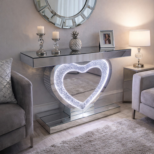 Crushed diamond mirrored led - diamond,