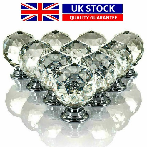 Clear crystal diamond - crystal, glass