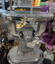 X LARGE CRUSHED DIAMOND SILVER